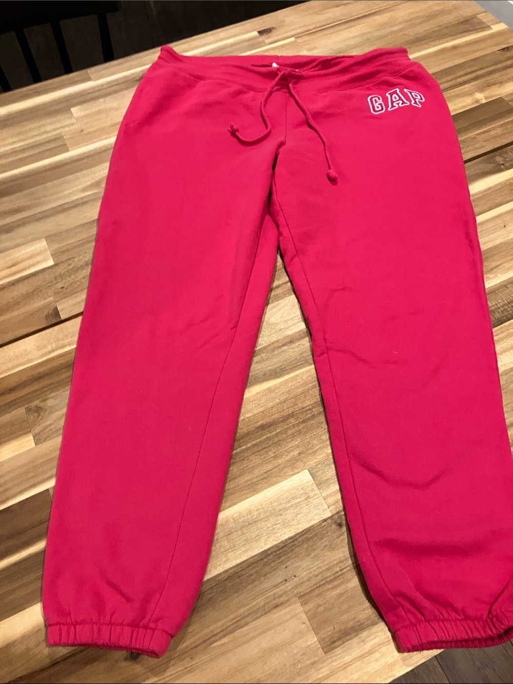 GAP Kids Bright Pink Joggers with Drawstring
